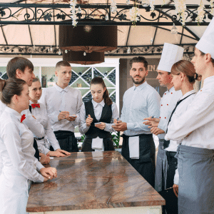 Personal de protocolo bilingue