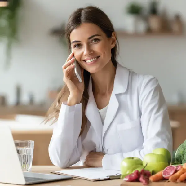 Orientación nutricional telefónica.